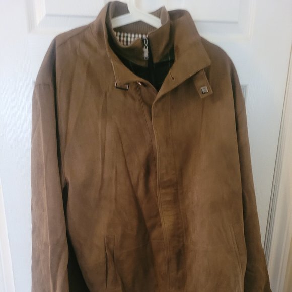 GIORGIO ARMANI MEN'S SUEDE JACKET - Picture 1 of 5